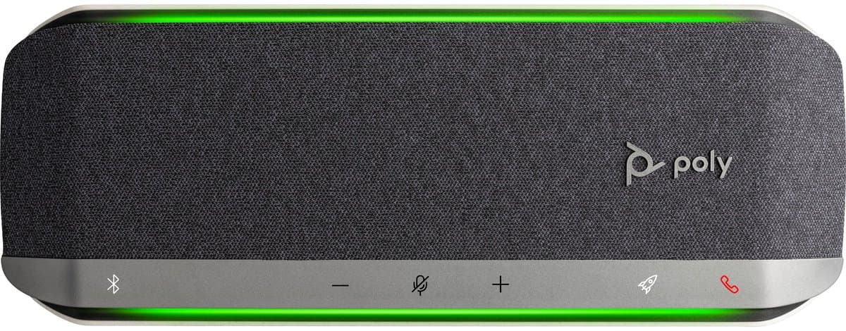 POLY Sync 40+ USB-A USB-C speakerphone +BT700 USB-A adapter — afbeelding 1