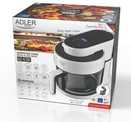 Luchtfriteuse Adler AD 6316 Wit Zwart 1200 W 3 L — thumbnail 11