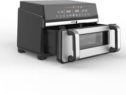 FAGOR Olievrije Friteuse - Airfryer FG10AF - Inhoud 11L - Dubbele 5,5L Tanks - Verwijderbare Verdeler - 2200W — thumbnail 2