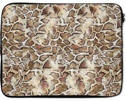 Laptophoes - Dieren - Slang - Design - Laptop sleeve - Laptop hoes - Laptop - 15 6 Inch