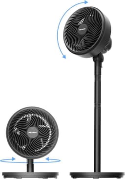 Krachtige Staande Ventilator 45 cm Zwart - Verstelbaar — thumbnail 5