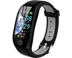 Fitness tracker met hartslagmeter, bloeddrukmeting, smartwatch tracker