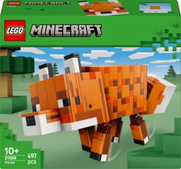 LEGO Minecraft De Vos Kinderkamer Decoratie en Dieren Speelgoed voor Kinderen - 21588 — thumbnail 1