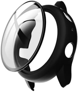 Screen protector - Geschikt voor Samsung Galaxy Watch Active2 - 44 mm - Full Cover Hard Case / Beschermend Hoesje - Zwart — thumbnail 4