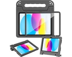 Robuuste Kinderschede voor iPad 10e Generatie 2022 (10,9 inch) met Standaard en Schermbeschermer