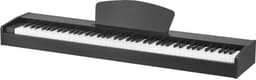 Digitale Piano - Elektrische Piano - Volledig Gewogen 88 Toetsen - Ingebouwde Luidsprekers - Sustainpedaal - Opnamefunctie - Draadloze Verbinding - Voor Beginners - Zwart — thumbnail 3