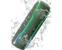 Draagbare Bluetooth Luidspreker - IPX7 Waterdicht, Kleurige Lichten, 24 Uur Accuduur, Perfect voor Buiten en Thuis