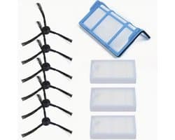 10st Voorfilter Gaasfilters Zijborstels voor Medion MD 18500/ 18600/ MD18501/ MD16192 Stofzuiger Vervangende Accessoires