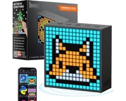Draagbare Bluetooth-luidspreker met 256 LED-paneel en Pixel Art Functies