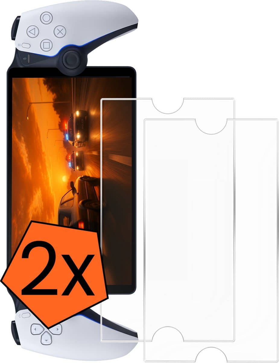 Screenprotector - Geschikt voor PlayStation Portal Screenprotector Bescherm Glas - Tempered Glass Geschikt voor PlayStation Portable Screen Protector - 2 PACK — afbeelding 1