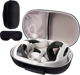 Draagtas voor Meta Quest 3 VR Headset en Gaming Controller - Waterdichte en Schokbestendige Hard Case met Opbergruimte — thumbnail 1