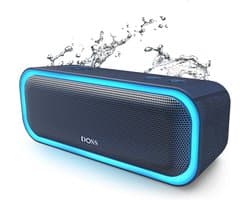 Draadloze Bluetooth Speaker met 20W Geluid en Multi-Kleurige LED Verlichting