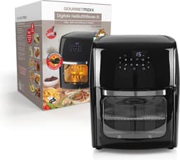 Digitale XL heteluchtfriteuse 12 liter - Vetarm en Zacht Koken met 9 Programma's — thumbnail 4
