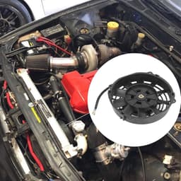 Universele Elektrische Ventilator 12V voor Auto - Radiator Koeling Airconditioning — thumbnail 2