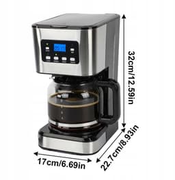 Filterkoffiezetapparaat - Koffiezetapparaat - 950W & Timer & Warmhoudfunctie - 1.5L Capaciteit - Antidruppelsysteem - Voor Huis & Kantoor — thumbnail 4