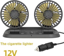 Krachtige USB Mini Ventilator - 360° Draaibaar & 2 Snelheden | Tafel, Auto, Kantoor & Camping — thumbnail 4