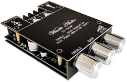 Krachtige Bluetooth 5.0 Stereo Versterker Bord 2x100W HiFi Audio Module met Bas en Treble Regeling — thumbnail 1