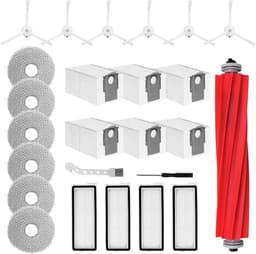 Accessoires Geschikt voor Roborock Qrevo Pro/Qrevo S/Qrevo MaxV, Reserveonderdelen Robot Stofzuiger Stofzakken Hoofdborstel Doeken Filters Zijborstels Reserveonderdelen — thumbnail 1