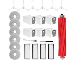 Accessoires Geschikt voor Roborock Qrevo Pro/Qrevo S/Qrevo MaxV, Reserveonderdelen Robot Stofzuiger Stofzakken Hoofdborstel Doeken Filters Zijborstels Reserveonderdelen