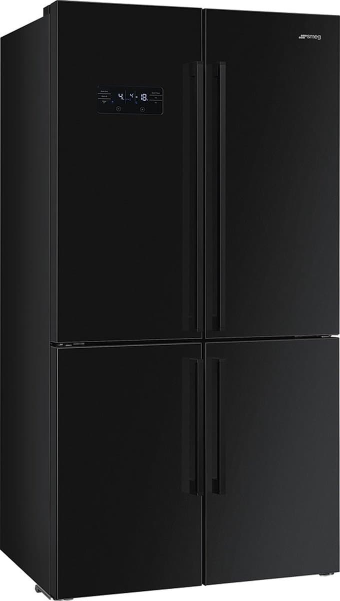 SMEG FQ60NDF - Amerikaanse koelkast - Zwart — afbeelding 1