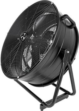CasaFan DF600 Eco IP54 SL Vloerventilator 123 W (Ø x h) 65 cm x 77 cm Zwart (mat) Zwenkbaar — thumbnail 5