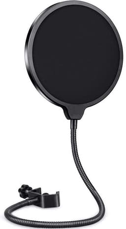 Pop Filter voor studio microfoons - Plopkap popfilter Dubbellaags — thumbnail 1
