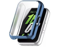 Strap-it Schokabsorberend TPU soft case hoesje - geschikt voor Samsung Galaxy Fit 3 (blauw)