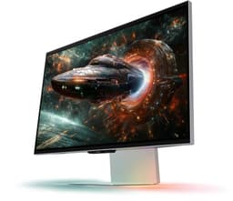 Samsung Odyssey 3D G90XF - 3D Monitor - 27'' IPS - 3840x2160 4K - 165 Hz - 1 ms - 300 cd/m² - 1x DisplayPort, 2x HDMI - HDR10, HDR10+ - G-Sync Compatible, FreeSync Premium - Zilver — thumbnail 3