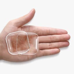 kwmobile Earphones Case for Xiaomi Redmi Buds 6 Active Case - Clear TPU Silicone Earbuds Cover - Transparent — thumbnail 4