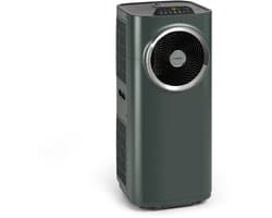 Klarstein mobiele airconditioner met luchtafvoerslang, 5-in-1 airconditioner, ventilator, luchtontvochtiger, luchtreiniger & nachtmodus, app-bediening, kleine & draagbare airconditioner voor thuis & op kantoor, 10000 BTU,9 kW voor 49 m² 50 dB