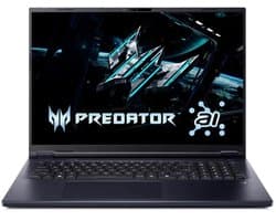 Acer Predator Helios Neo 18 AI PHN18-72-96LB Intel Core Ultra 9 275HX Laptop 45,7 cm (18") WQXGA 32 GB DDR5-SDRAM 2 TB SSD NVIDIA GeForce RTX 5070 Ti Wi-Fi 6E (802.11ax) Windows 11 Home Zwart