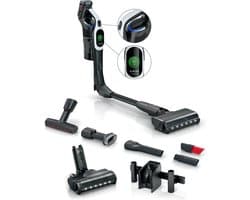 Bosch BCS1041WAC steelstofzuiger & elektrische bezem Batterij/Accu Droog HEPA Zakloos 0,4 l 23,5 W Zwart, Wit 4 Ah