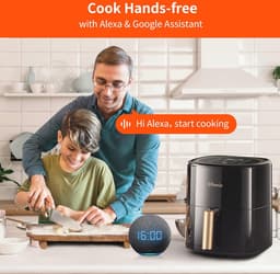 Airfryer 5L Met 11 Voorgeprogrammeerde Programma's - Slimme Heteluchtfriteuse Met Aanraakscherm, Wifi En Receptenapp — thumbnail 11