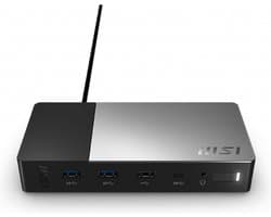 MSI USB-C Gen 2 - Laptop Docking Station - 150w - USB-C - Windows - Apple