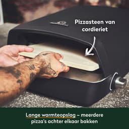 BURNHARD® Gas pizza oven voor buiten - Tony, 450 °C, draagbare 5,9 kW buitenoven voor pizza - NL only — thumbnail 3
