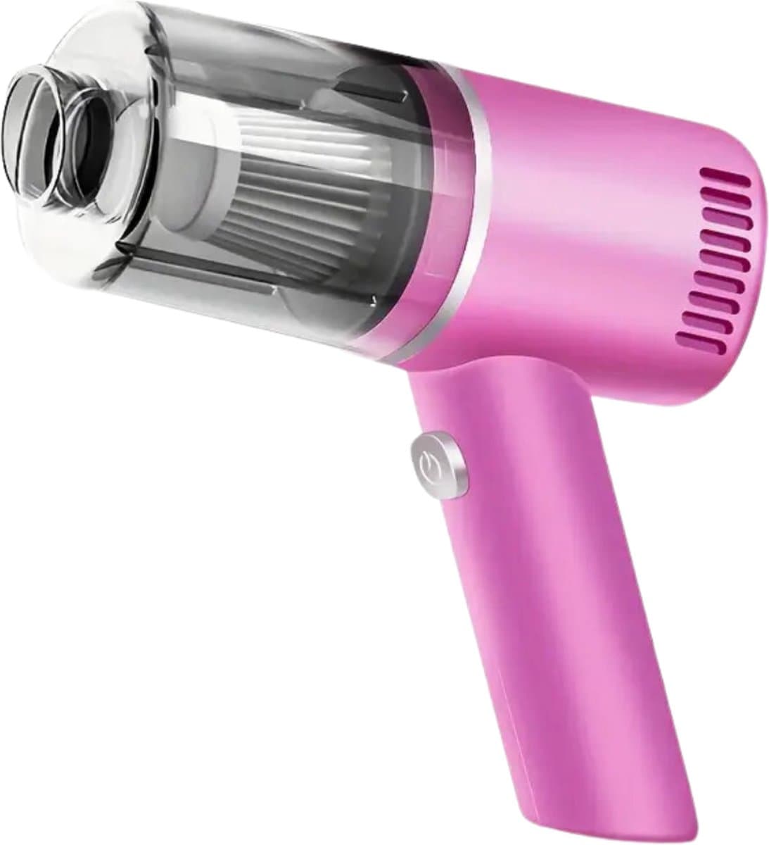 Bovista Kruimeldief - Handstofzuiger - Snoerloos - Draadloos - Auto Stofzuiger - Caravan - Best Verkocht - Car Vacuum Cleaner - Roze - Tegen Kruimels — afbeelding 1