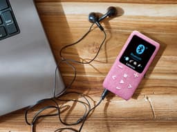 Lenco Xemio-861PK - MP3-speler met Bluetooth® en 8 GB micro SD - Roze — thumbnail 5