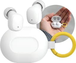 SBG Mini Buds – Draadloze Bluetooth 5.4 Oordopjes – In-Ear – Touch Control – Microfoon – 18 uur batterij – Wit — thumbnail 1