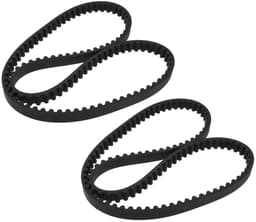 Dailygoods - Aandrijfriem - Grasmaaier riem - Rubber - 107 tanden - 856 mm omtrek - Geschikt voor Stiga 105 hatchback - Zwart — thumbnail 1