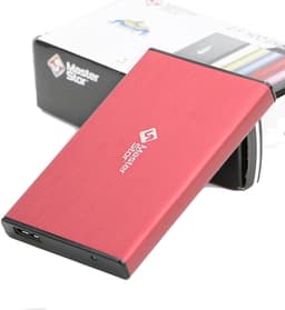 Externe Harde Schijf - Portable Schijf - Bestanden Opslaan - Super-Speed USB 3.0 - 160 GB - Rood — thumbnail 1