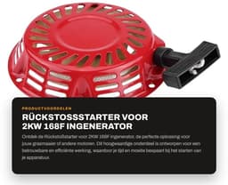 Dailygoods- Rückstoßstarter 2KW - Ingenerator - Pull Start Assembly - Rasenmaaier - Rückholfedern - Hoogwaardige kwaliteit — thumbnail 1