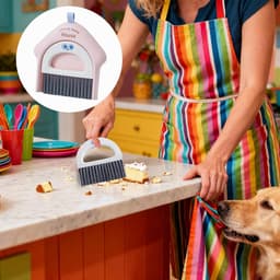 Mini Stoffer en Blik Set - Kleine Veegset - Snel Opruimen - Compact Ontwerp — thumbnail 5
