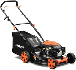 Benzine Grasmaaier - Gazonmaaier Mulcher - Gazon Onderhouden - 3-in-1 Functionaliteit - 46cm Maaibreedte - Zwart — thumbnail 3