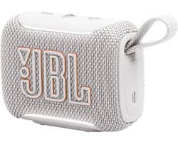 JBL Go 5 - Draadloze Bluetooth Mini Speaker – Voor Onderweg en Thuis – Sfeerverlichting - Draadloos Muziek Box – Boxje - 10 uur - IP68 - Waterdicht - Wit