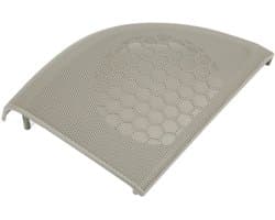 Store_7 - A Pillar Speaker Cover - Vervangingsonderdeel - Grijs ABS - Speaker Grille Trim - Geschikt voor W203 C-Klasse Coupe en CLC-modellen