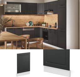 Vaatwasser paneel - Frontpaneel Keuken - Keuken Opknappen - 45 cm Breed - 57 cm Hoog - Antraciet — thumbnail 3