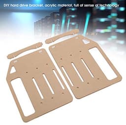 3,5 Inch Harde Schijf Beugel, Acryl Harde Schijf Beugel, Doe-het-zelf Transparante Acryl Harde Schijf Beugel, Ondersteuning Voor Zes 3,5 Inch Harde Schijven En Twee 8 Cm Ventilatoren — thumbnail 3