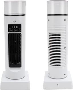Tafeltorenventilator - Mini Koeler - Persoonlijke Koeling - 4-in-1 Functies - 345 cm - Wit — thumbnail 4
