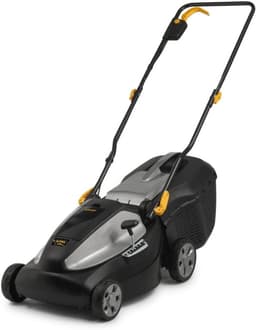 Elektrische Grasmaaier - Duwmaaier Accu - Gazon Onderhoud - 38 cm Snijbreedte - 40L Opvangbak - Geel — thumbnail 5