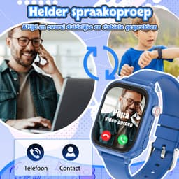 Vashoy T53-Kinderhorloge-Nieuwe smartwatches voor kinderen met GPS-videogesprek-SOS-Leermodus-App om te downloaden-Cadeaus voor kinderen van 5 tot 16 jaar — thumbnail 5
